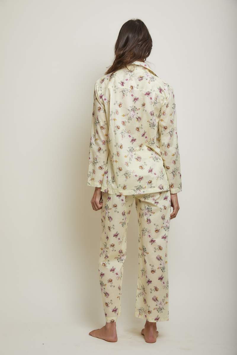 Blossom Long Sleeve Pyjama Set by POUR LES FEMME