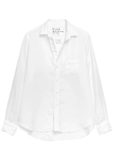 Eileen Linen Shirt  White