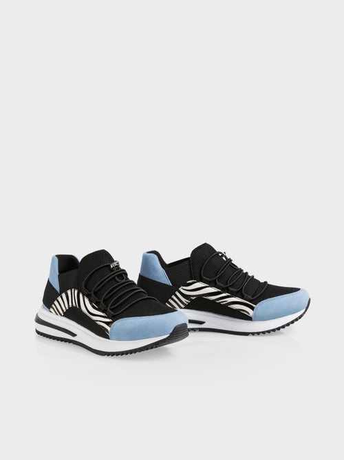 Blk/Blue Sneaker