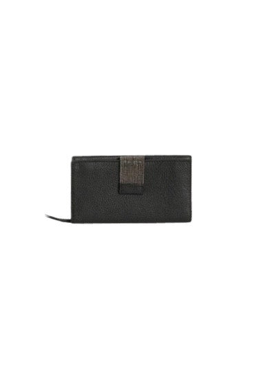 AAD273A826 Leather Wallet Black