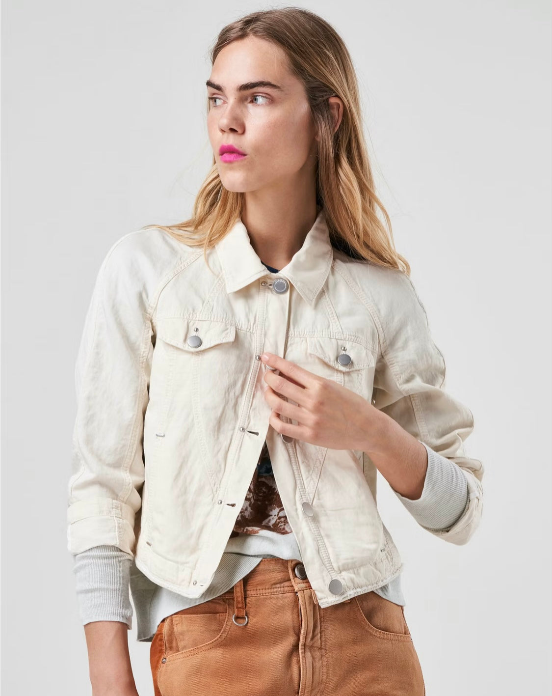 Pragmatic Short Jean Style Jacket
